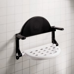 CO00Q10 seggiolino ribaltabile con schienale in plastica
